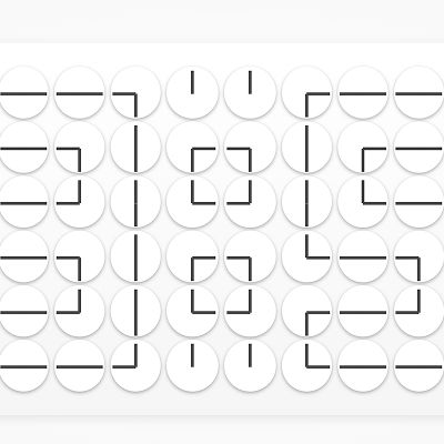Screenshot of Cooper Hewitt Clock